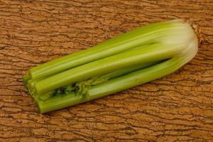 biologische voeding - stengels bleekselderij foto