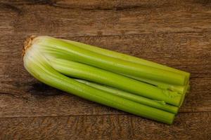 biologische voeding - stengels bleekselderij foto