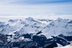 Zwitserse berg, Jungfrau, Zwitserland, skigebied