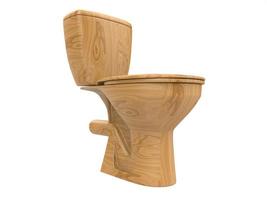 hout wc toilet watercloset 3d illustratie 3d illustratie3d illustratie foto