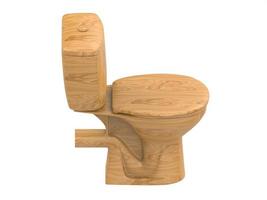 hout wc toilet watercloset 3d illustratie 3d illustratie3d illustratie foto