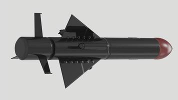 raket raket oorlog conflict munitie kernkop nucleair militar wapen kernwapen 3d illustratie ruimteschip foto