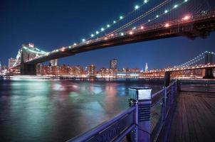 New york city brooklyn bridge