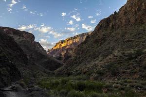 grand canyon landschap overzicht op parcours foto
