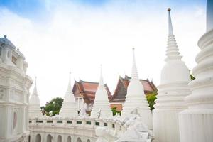 tempel in bangkok, thailand foto