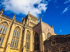 hdr bristol kathedraal in bristol foto