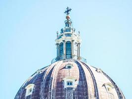 hdr basilica di superga, turijn, italië foto