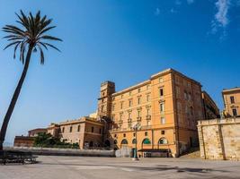 hdr casteddu betekent kasteelkwartier in Cagliari foto