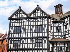 hdr tudor gebouw in coventry foto