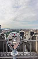 central park in new york city en telescoop