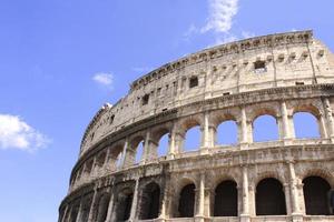 oude colosseum, rome, Italië foto