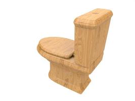 hout wc toilet watercloset 3d illustratie 3d illustratie3d illustratie foto