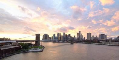 skyline van Manhattan foto