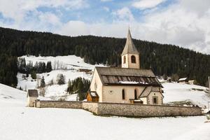 prachtig berglandschap in de Alpen foto