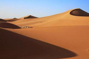zandduinen van de Saharawoestijn
