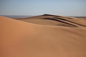 die wüste sahara in Algerije foto