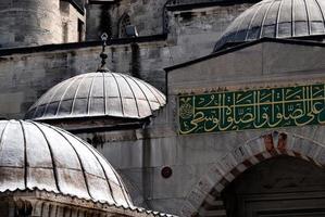 de blauwe moskee in istanbul, turkije