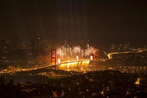 Bosporus-brugfeest foto