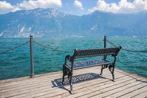 uitzicht op het Gardameer Lago di Garda, Italië foto