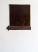 houten bord met de richting van de pijl foto