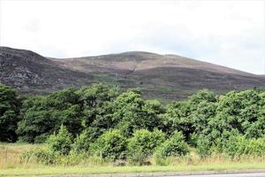 uitzicht op de Schotse Hooglanden in de buurt van Ben Nevis foto