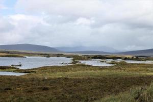 uitzicht op de Schotse Hooglanden in de buurt van Ben Nevis foto