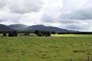 uitzicht op de Schotse Hooglanden in de buurt van Ben Nevis foto