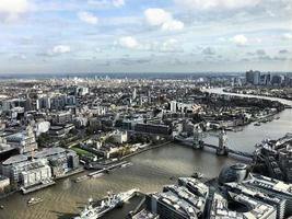 een luchtfoto van londen foto