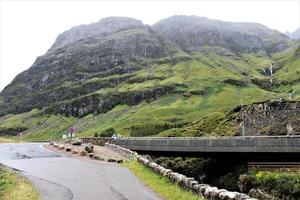 uitzicht op de Schotse Hooglanden in de buurt van Ben Nevis foto