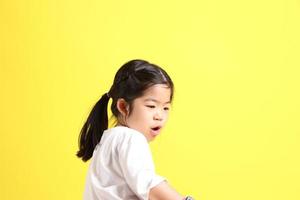 gelukkig Aziatisch kind foto