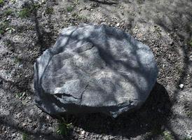 grote granieten steen foto