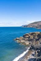 de rand van de vleesbaai, Cape Breton, Nova Scotia foto