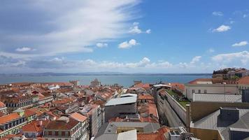 lissabon vanuit de santa justa-lift. foto