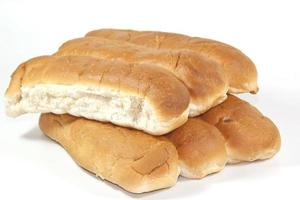 zes lekkere ovengebakken witte broodjes