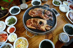Koreaanse barbecue foto
