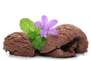 chocolade-ijs foto