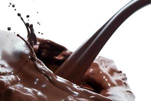 chocolade gieten foto