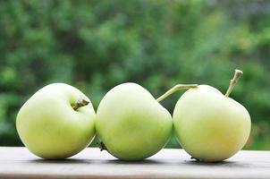 groene appels foto