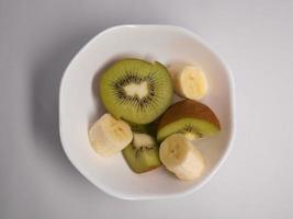 kiwi's en banaan foto