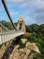 hdr clifton hangbrug in bristol foto