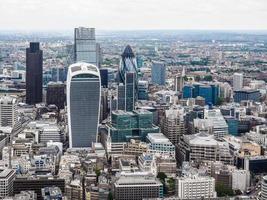 hdr luchtfoto van londen foto