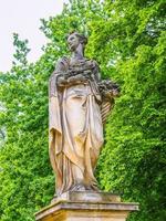 hdr standbeeld in park sanssouci potsdam foto