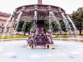 hdr schlossplatz kasteel plein stuttgart foto