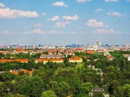 hdr luchtfoto van berlijn foto