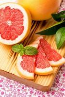 rijpe grapefruit foto