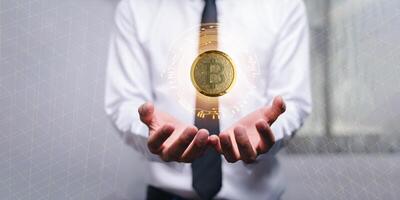 handel handel crypto valuta munten bitcoin uitwisselingen investeren metaverse aandelen foto