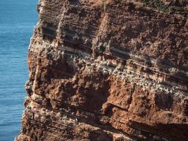 Helgoland eiland in de Noordzee foto