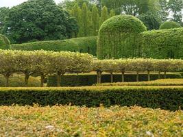 tuin en kustlijn bij Newcastle in Engeland foto