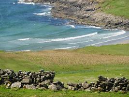 de stad lerwick en de shetlandeilanden foto