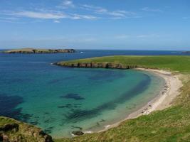 de shetlandeilanden in schotland foto